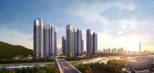 제일풍경채 하남 감일  투시도