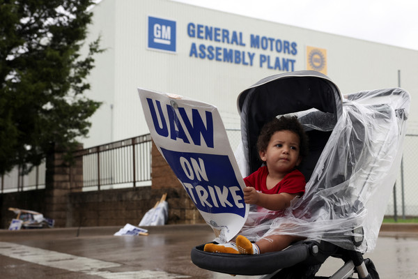 24일(현지시간) UAW 파업이 GM 텍사스 공장으로 확대됐다. 사진=연합뉴스