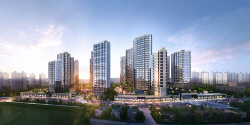 오산세교 파라곤 투시도(상기 투시도는 소비자의 이해를 돕기 위한 참고 이미지로, 실제와 차이가 있습니다.)