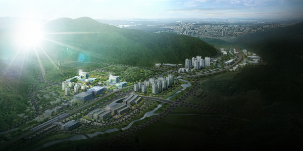 '양주역세권 개발사업' 조감도.