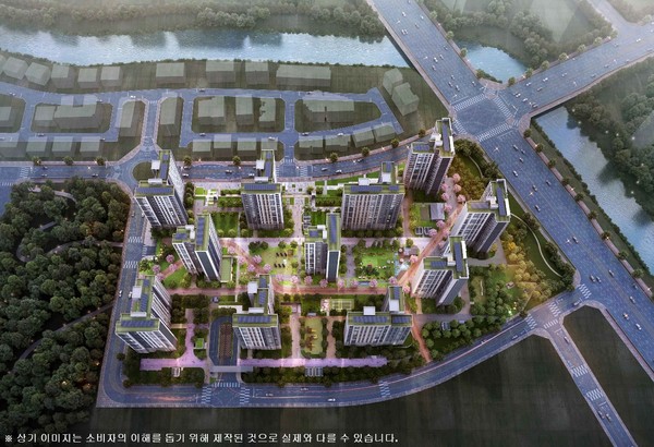 e편한세상 검단 에코비스타 조감도. 사진=DL건설