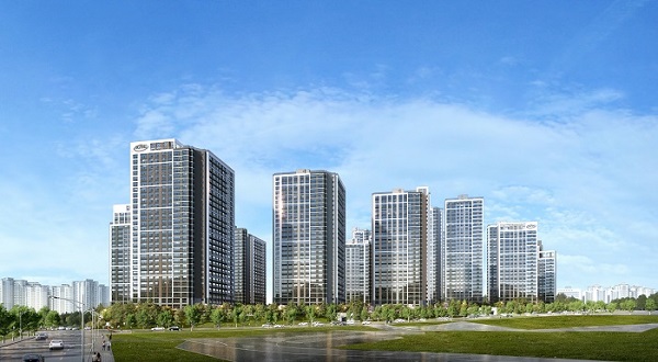 청주 동일하이빌 파크레인 2단지  투시도  출처=동일토건