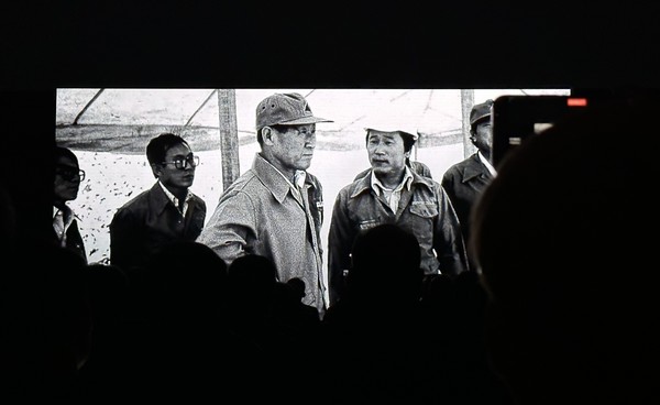 AI로 복원된 정주영 선대회장의 모습. 사진=이코노믹리뷰 이소영기자