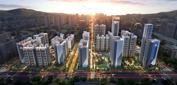 안양 평촌 공작부영아파트 리모델링 사업 조감도. 사진=현대엔지니어링