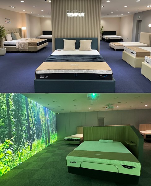 템퍼의 프리미엄 컨셉 라운지(LOUNGE)형 매장인 송파 라운지점. 사진=템퍼코리아