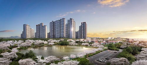 힐스테이트 더샵 상생공원  투시도