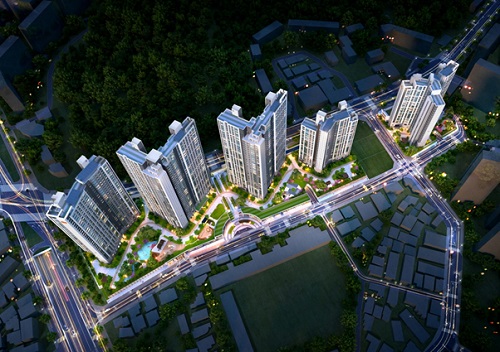 e편한세상 신곡 시그니처뷰 조감도