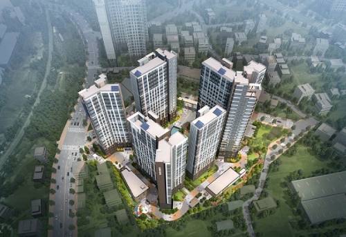 유보라 신천매곡  조감도