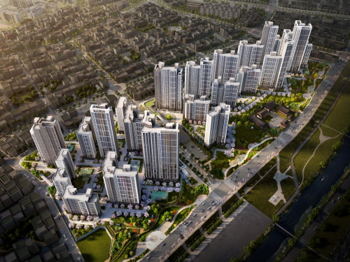 힐스테이트 어울림 청주사직  조감도