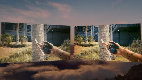 픽셀 기술이 적용되지 않은 영상(왼쪽)과 픽셀 기술이 적용된 영상(오른쪽) 비교. 사진=포바이포.