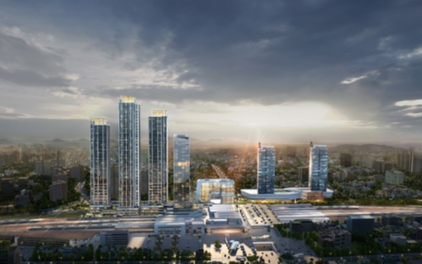 대전역세권 복합2구역 개발사업 조감도. 출처=대전 동구 