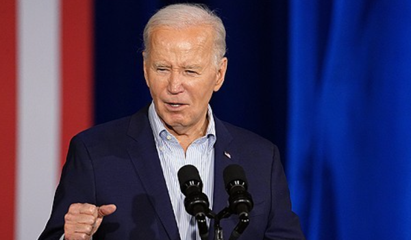 바이든 대통령이 발언하고 있다. 사진=연합뉴스