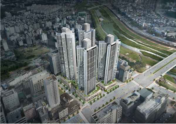 유성 하늘채 하이에르 조감도. 출처=코오롱글로벌