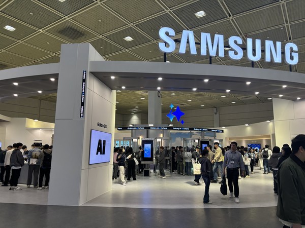 월드IT쇼 2024, 삼성전자 부스. 사진=신경민 기자.