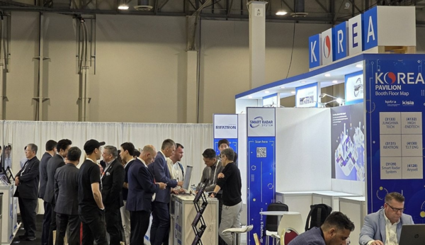 2024 ISC WEST에서 운영되는 한국관 모습. 사진=연합뉴스.