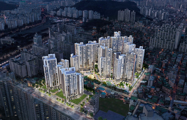 광명 롯데캐슬 시그니처 조감도. 출처= 롯데건설