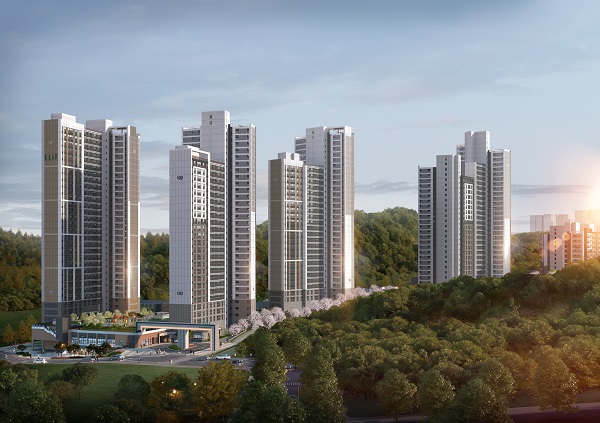 엘리프 남위례역 에듀포레 투시도