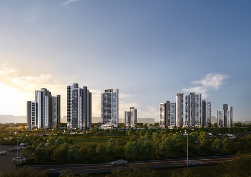 해링턴 플레이스 진사  투시도