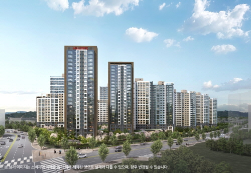 힐스테이트 죽림더프라우드  투시도    출처=현대건설