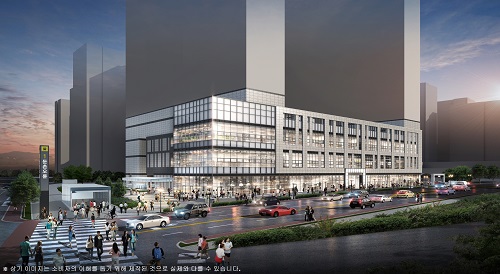 포레온 스테이션9  야경투시도