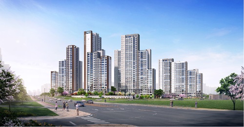 군산 한라비발디 더프라임  투시도