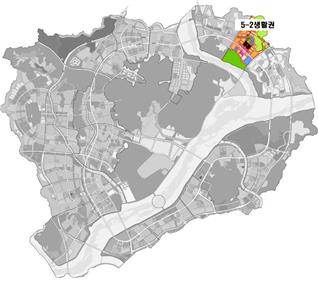 세종시 5-2생활권 위치도. 출처=행복청