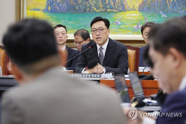 김병환 금융위원장 후보자가 22일 오전 국회 정무위원회에서 열린 인사청문회에서 질문에 답하고 있다. 사진=연합뉴스