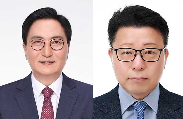 DL이앤씨 박상신(왼쪽) 신임대표, DL건설 강윤호 신임대표
