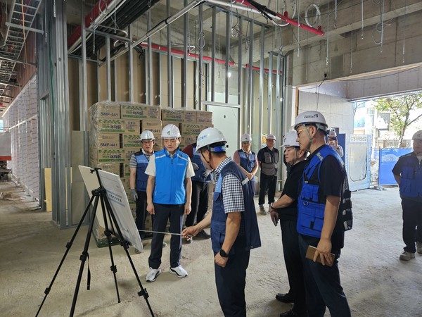 다가온 청년주택 현장점검 모습. 출처=대전도시공사