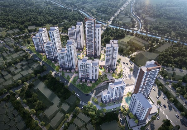 고양 행신 1-1구역 재개발사업 예상 조감도