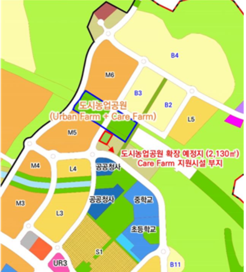 도시계획 변경안. 출처=행복청