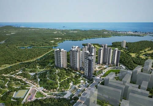 더샵 속초프라임뷰 조감도 출처=포스코이앤씨