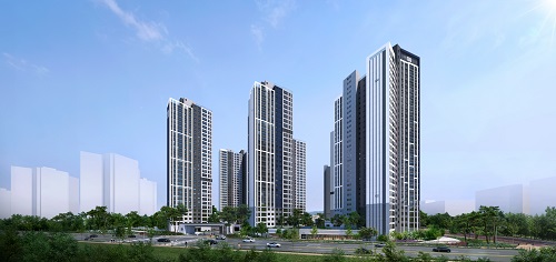 평택 화양 동문 디 이스트  투시도   출처=동문건설