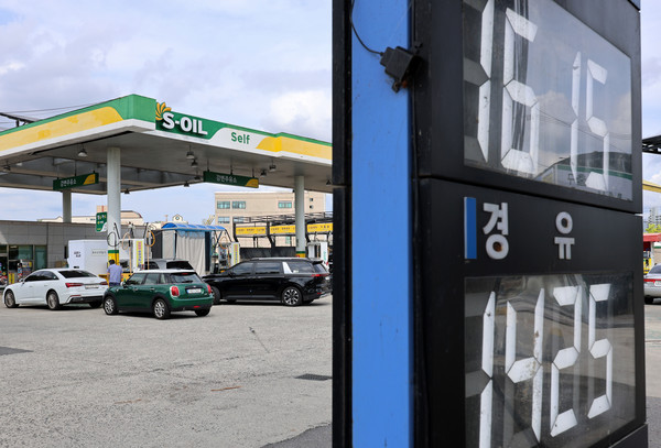 광주 서구 치평동의 한 주유소. 사진=연합뉴스