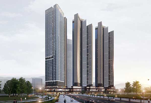 상봉터미널 개발사업 모습