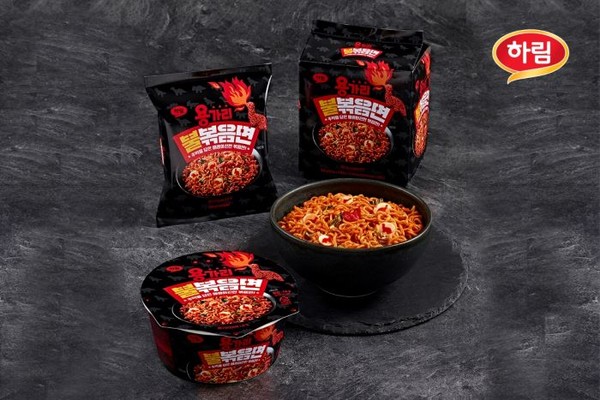 용가리 불 볶음면. 사진=하림