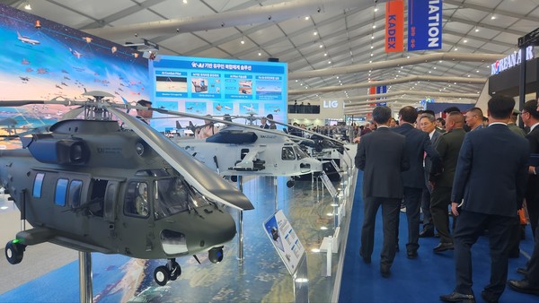 KAI의 회전익 모델들. 사진=박상준 이코노믹리뷰 기자