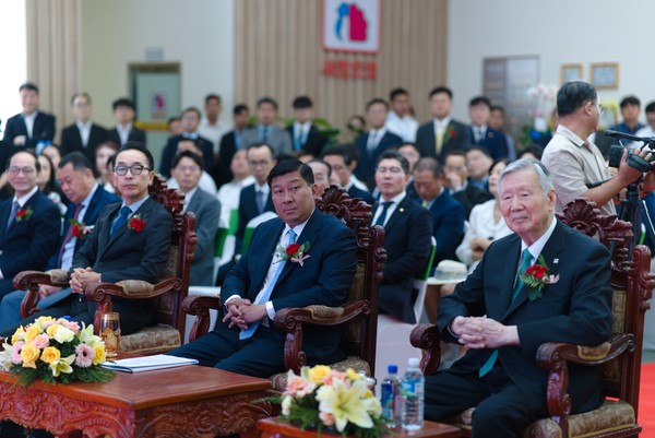 캄보디아 부영타운 그랜드 오픈행사 모습. 출처=부영그룹