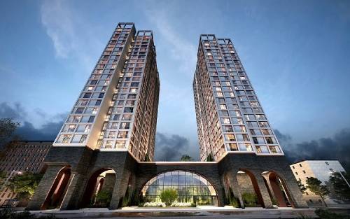 지젤 라이프그라피 서초 투시도   출처=두손건설