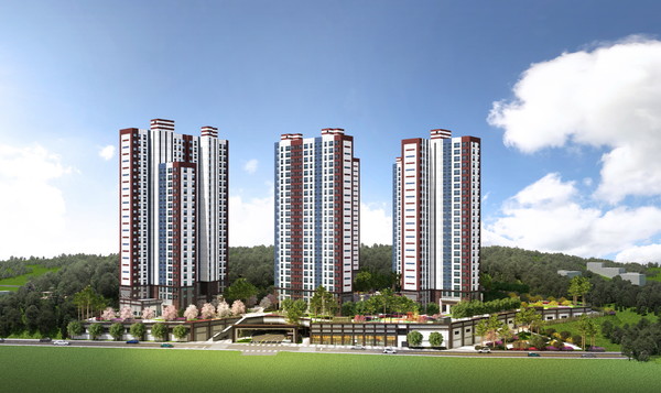 화성 비봉 금성백조 예미지 2차 투시도. 출처=금성백조건설