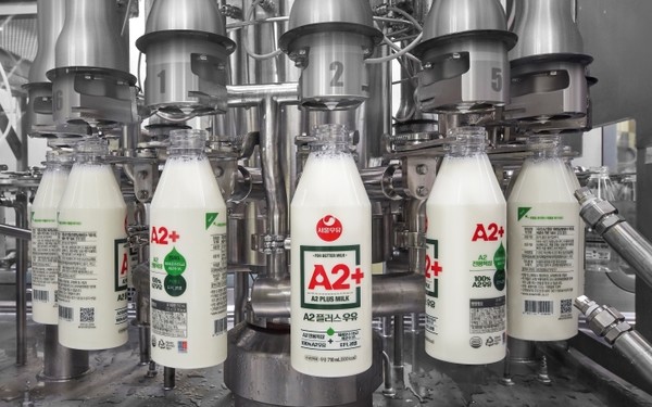 서울우유 양주공장에서 A2+ 우유가 생산되고 있는 모습. 사진=서울우유협동조합