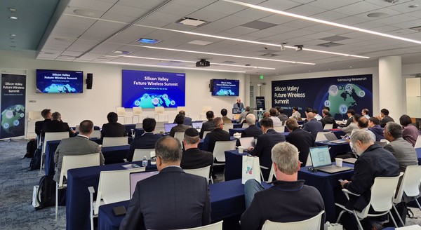 삼성전자의 '실리콘밸리 미래 통신 서밋' 현장. 사진=삼성전자