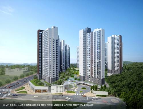 양주역 푸르지오 센터파크  투시도  출처=대우건설