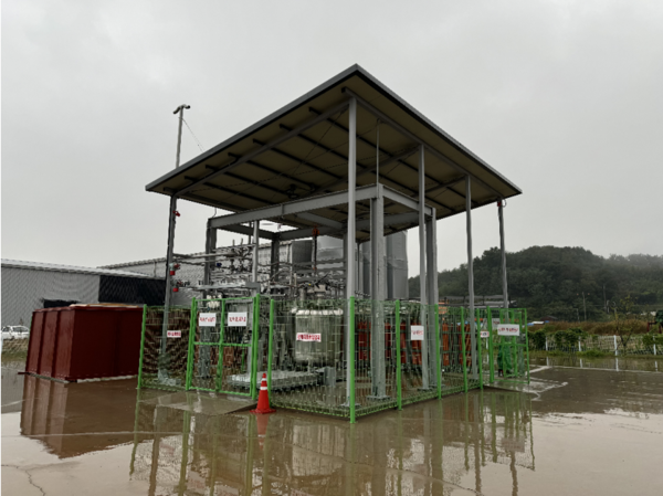 패리티의 액화수소 제조시설. 출처=충남TP