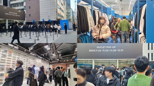 22일 무신사의 ‘무진장 24 겨울 블랙프라이데이’ 현장 전경. 사진=이하영