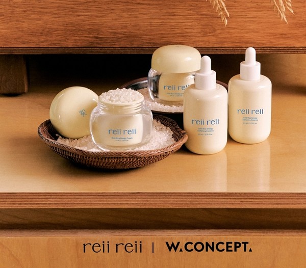 W컨셉이 크리에이터 박막례씨와 뷰티 브랜드 '례례'를 선보였다. 사진=W컨셉