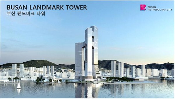 부산 랜드마크 타워 조감도. 출처=부산시