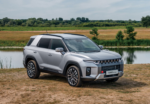 KGM 토레스 바이퓨얼 모델. 사진=KG모빌리티