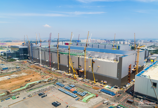 삼성 반도체 평택캠퍼스 P2라인 전경. 사진= 삼성전자