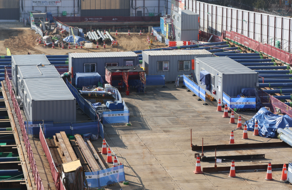 최근 경기도 고양시 내 건설현장 모습. 사진=연합뉴스